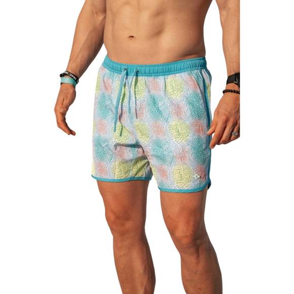 NEW BURLEBO men's swim trunks in mayan - Picture 1 of 2